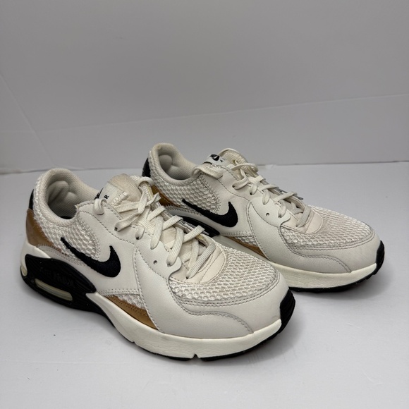 Nike Shoes - Nike Air Max Excee Women's US 7.5 White, Phantom Metallic Gold, Black DZ2619-001